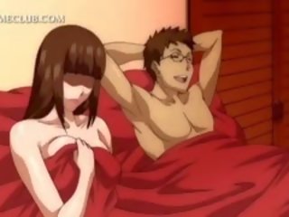 3d Anime damsel Gets Pussy Fucked Upskirt In Bed