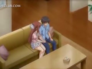 Masigla tatlong-dimensiyonal anime bata babae utong pakikipagtalik malaki titi sa close-up