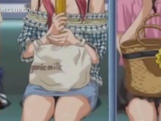 Bonded anime adulto filme boneca fica sexualmente abusada em subway