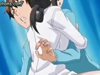 Anime slut Getting Mouth Fucked