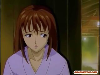 Japoneze hentai mami i shkëlqyer qirje nga tullac