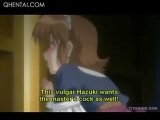 Hentai concupiscent School Doll Masturbating Her Wet Peachy Cunt