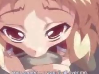 Teen Anime adolescent Gives Blowjob
