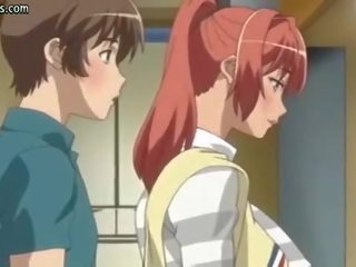 Beguiling anime chick getting pussy laid