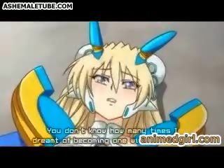 Monstras anime pokes a hentai warrior mademoiselle
