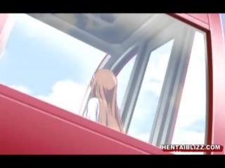 Japanese Hentai superior Drilled In The Public Area