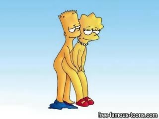 Bart Simpson family sex clip