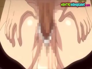 Bukkake in hentai xxx clip