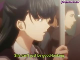 Anime lesbiche tribbing e smooching