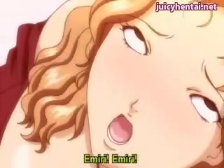Anime adolescent have adult video and gets excellent jizz load