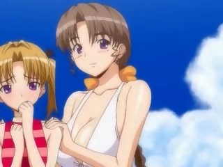 Karštas į trot anime lesbiečių masturbacija su dildo