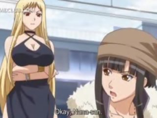 Bonded hentai x įvertinti video lėlė gauna sexually tvirkinti į subway